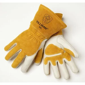 Tillman 50LL Top Grain Cowhide Lined/Split Back MIG Welding Gloves (Left Hand ONLY)