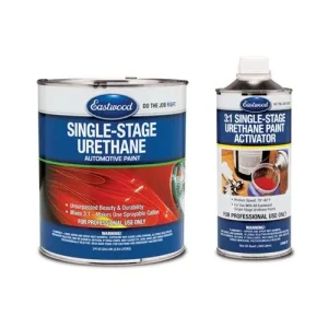 Eastwood Rat Rod Matte Black 3:1 Single Stage Automotive Car Paint – Gallon