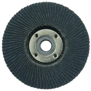 Weiler Tiger Paw HD Flap Disc – 4 1/2″ Type 27 w/Hub 80 Grit 51167