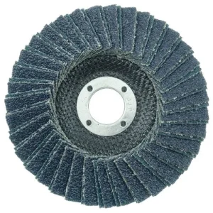Weiler Tiger X Flap Disc – 5″ Type 29 7/8 Arbor 40 Grit 51209