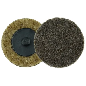 Weiler 51532 2″ Non-Woven Surface Conditioning Disc, Plastic Button Style, AO – Coarse, 50/BOX