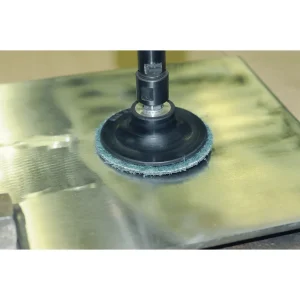 Weiler 51532 2″ Non-Woven Surface Conditioning Disc, Plastic Button Style, AO – Coarse, 50/BOX