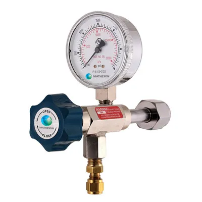 52A Series Cylinder Control Valves (Packed Stem) – Brass