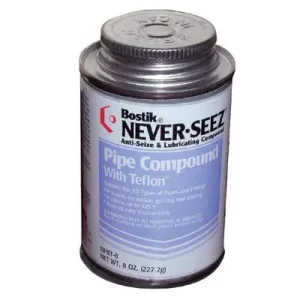 Never-Seez NPBT-16 Pipe Compound, 1 lb Brush Top Can (12 Cans)