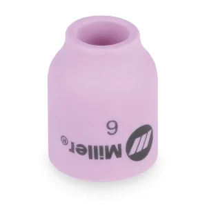 WELDCRAFT™ 53N60 Small Alumina Gas Lens Nozzle, #6 (3/8 in.), 10/BOX