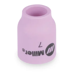 WELDCRAFT™ 53N61 Small Alumina Gas Lens Nozzle, #7 (7/16 in.), 10/BOX