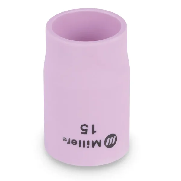 WELDCRAFT™ 53N89 Short Alumina Large Gas Lens Nozzle, #15 (15/16 in.), 10/BOX