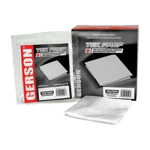 Gerson Tek Prep Tack Rag White Low Tack Level