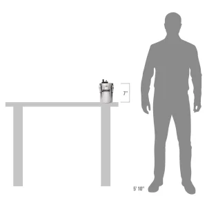 Eastwood Elite HotCoat® 2lb Powder Hopper and Stand