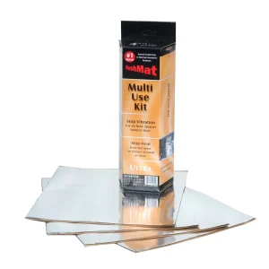 HushMat Multi Use Kit – Silver Foil with Self-Adhesive Butyl-4 Sheets 10151