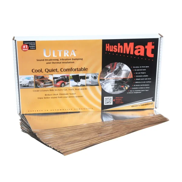 HushMat Floor/Firewall Kit – Silver Foil with Self-Adhesive Butyl 10401