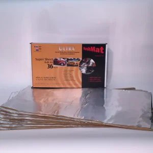 HushMat Super Bulk Kit – Silver Foil with Self-Adhesive Butyl 10801