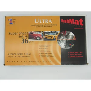 HushMat Super Bulk Kit – Silver Foil with Self-Adhesive Butyl 10801