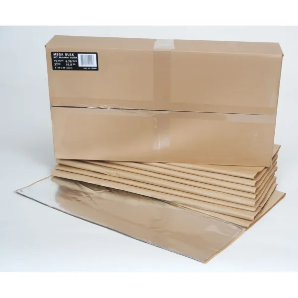 HushMat Mega Bulk Kit – Silver Foil with Self-Adhesive Butyl 10900