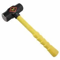 Nupla 27-540 Blacksmith’s Double-Face Steel-Head Ergo-Power Sledge Hammer, 4 lb, 14 in SG (1 EA)