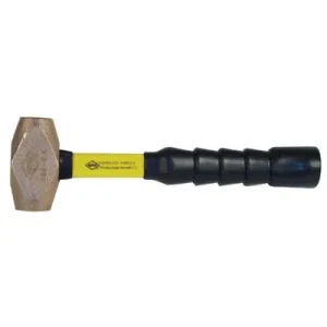 Nupla 30-015 Brass Sledge Hammers, 1 1/2 lb, SG Grip Handle (1 EA)