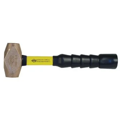 Nupla 30-015 Brass Sledge Hammers, 1 1/2 lb, SG Grip Handle (1 EA)