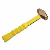 Nupla 30-525 Ergo Power Brass Sledge Hammers, 2 1/2 lb, Ergo Power Handle (1 EA)