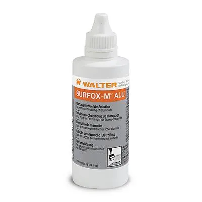 Walter 54A131 Surfox-M ALU for Marking Aluminum – 3.4 oz Bottle