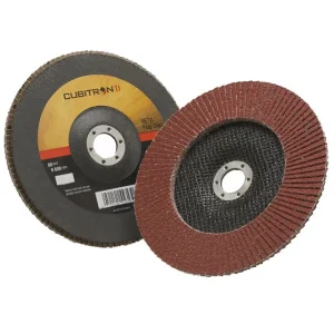 3M Cubitron II Flap Disc 967A 7″ Type 27 Grade 60+ 55612