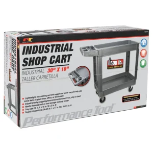 Performance Tool Poly Service Cart 30 x 16 in. W53991