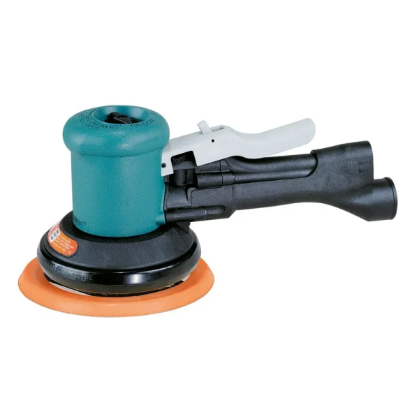 Dynabrade 6 In. DynaLocke Dual Action Sander, Non Vacuum 58435