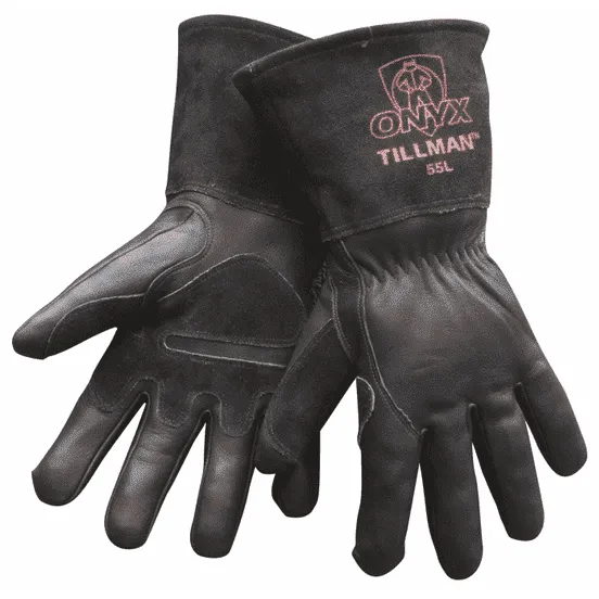 Tillman MIG Welding Gloves (Onyx), Cowhide #55