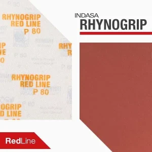 Indasa RHYNOGRIP REDLINE Hook and Loop Sandpaper Rolls