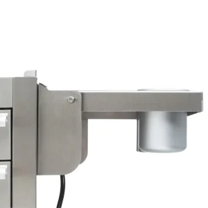 Viper Storage Viper Tool Storage Folding Side Shelf With Power Strip / USB, Stainless Steel V2SSS