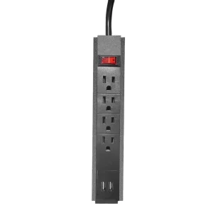 Viper Storage Viper Tool Storage Folding Side Shelf With Power Strip / USB, Stainless Steel V2SSS