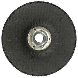 Weiler 56454 4-1/2″ x 1/4″ Wolverine Type 27 Grinding Wheel, A24R, 5/8″-11 Nut, 10/BOX