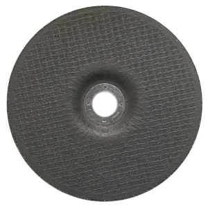 Weiler 56467 7″ x 1/4″ Wolverine Type 27 Grinding Wheel, A24R, 7/8″ A.H., 10/BOX