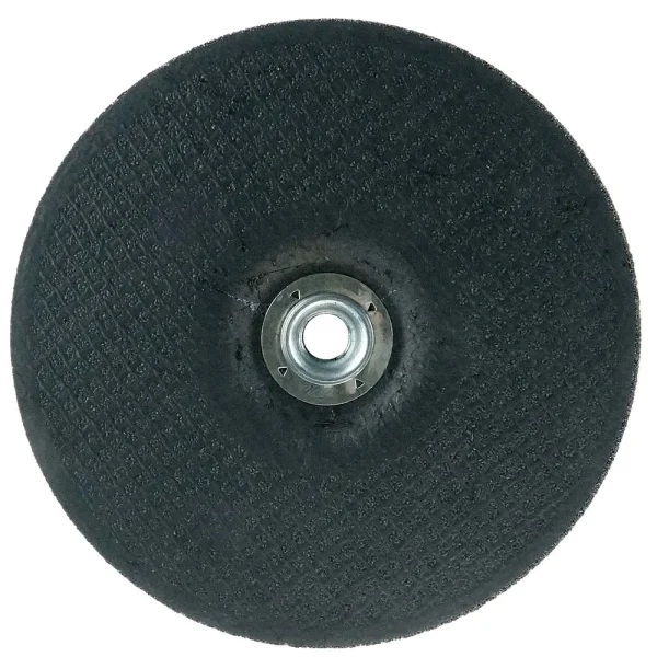 Weiler 56468 7″ x 1/4″ Wolverine Type 27 Grinding Wheel, A24R, 5/8″-11 Nut, 10/BOX