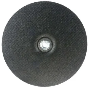 Weiler Wolverine Grinding Wheel w/Hub – 9″ X 1/4″ Type 27 56470