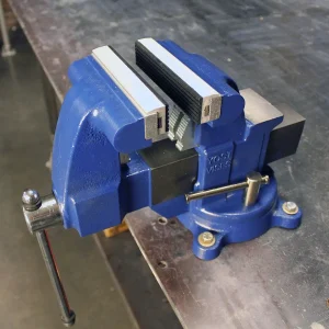 Yost Model MR-355 5-1/2 Inch Magnetic Aluminum Jaw Cap with Rubber Surface