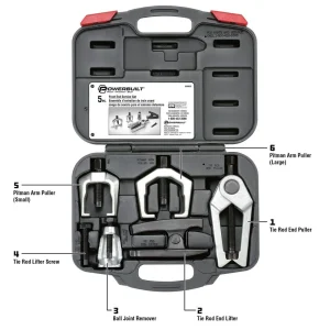 Powerbuilt 6 PC FRONT END SERVICE SET KIT3 648626
