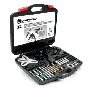 Powerbuilt HARM BAL / CRANK PULLEY PULLER/INSTALL SET KIT45 648616