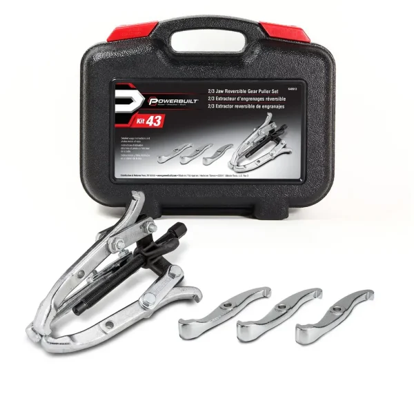 Powerbuilt COMBO 2/3 JAW GEAR PULL 4 Inch& 6 Inch KIT43 648613