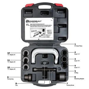 Powerbuilt UPPER CONTROL ARM BUSHING SVC KIT25 648604