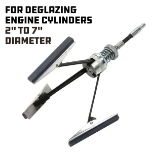 Powerbuilt ADJ. CYLINDER HONE DEGLAZER (2 Inch TO 7 Inch) 648439