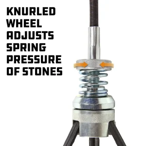 Powerbuilt ADJ. CYLINDER HONE DEGLAZER (2 Inch TO 7 Inch) 648439