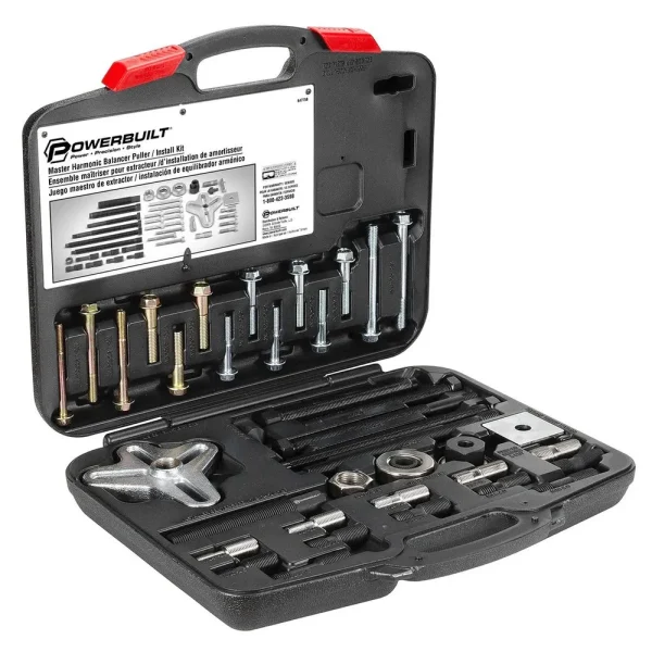 Powerbuilt HARMONIC BALANCER PULLER & INSTALLER KIT138 647758