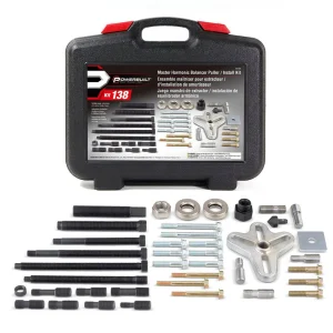 Powerbuilt HARMONIC BALANCER PULLER & INSTALLER KIT138 647758