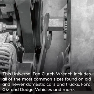 Powerbuilt 4 IN 1 UNIVERSAL FAN CLUTCH WRENCH 647750