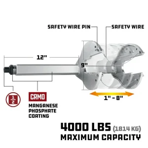 Powerbuilt STRUT TOOL / STRUT COIL COMPRESSOR KIT91 641429