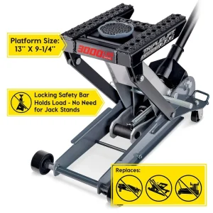 Powerbuilt 3000LBS TRIPLE LIFT GARAGE JACK 620622E