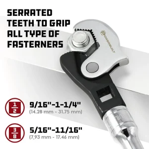 Powerbuilt 2PC SPRING CROWFOOT WRENCH SET 240274