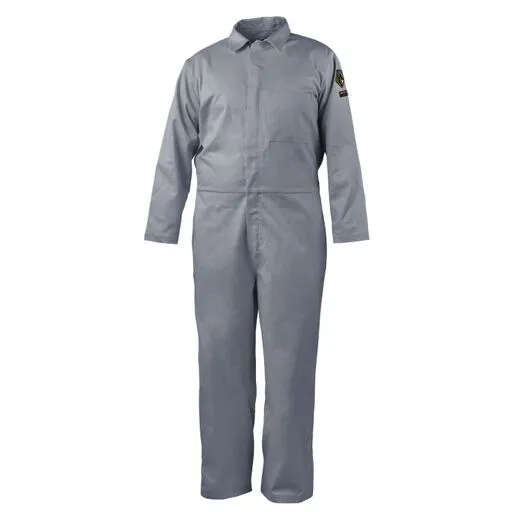 Revco Coverall FR Cotton 2XL Gray |CF2117-GY-2XL