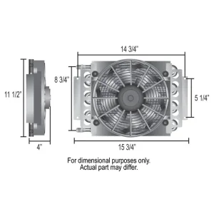 Derale 8-Pass Electra-Cool Cooler (-6AN) 13720