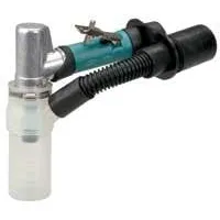 Dynabrade 56727 .4 hp 7 Degree Offset Die Grinder, Central Vacuum